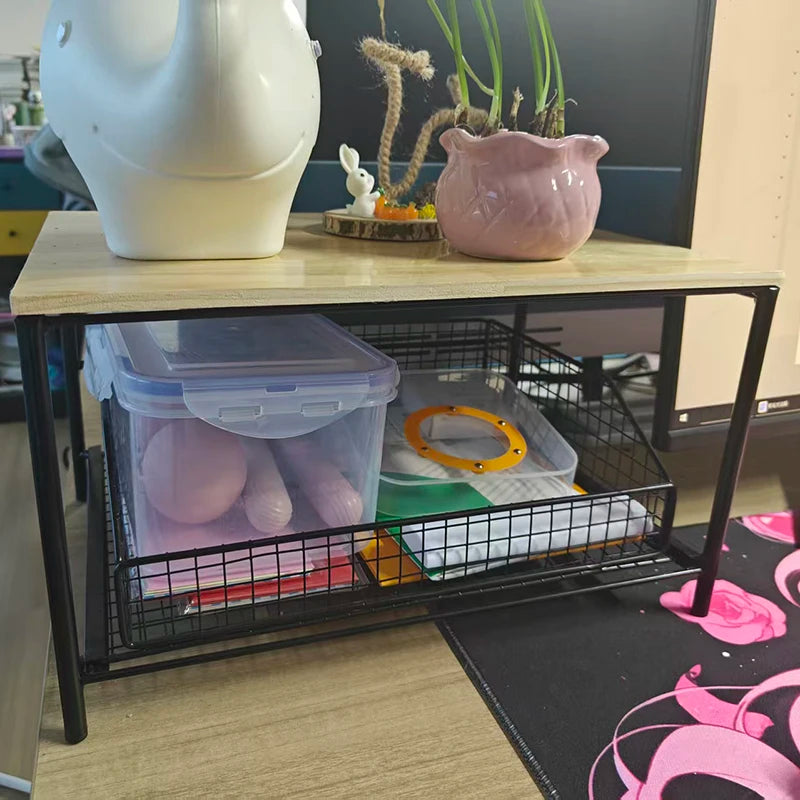 Kitchen Countertop Organiser – Multi-Use Storage Shelf for Microwave, Coffee Machine &amp; More