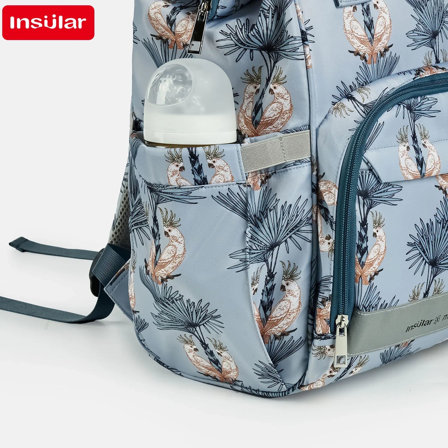 Nappy Bag Backpack Baby Essentials Travel Tote Multifunction Waterproof with Changing Station Pad Stroller Straps Big for Mommy