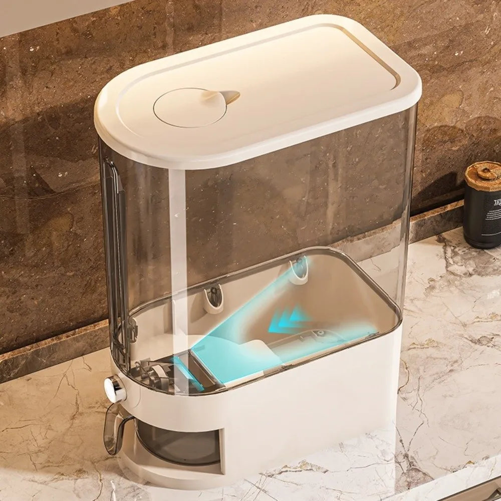 New Insect-proof Rice Storage Container 5/10KG Moisture Proof Dry Food Dispenser Sealed Storage Container Noodles