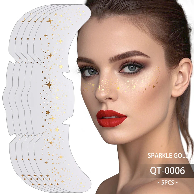 Sparkle Gold Glitter Freckles