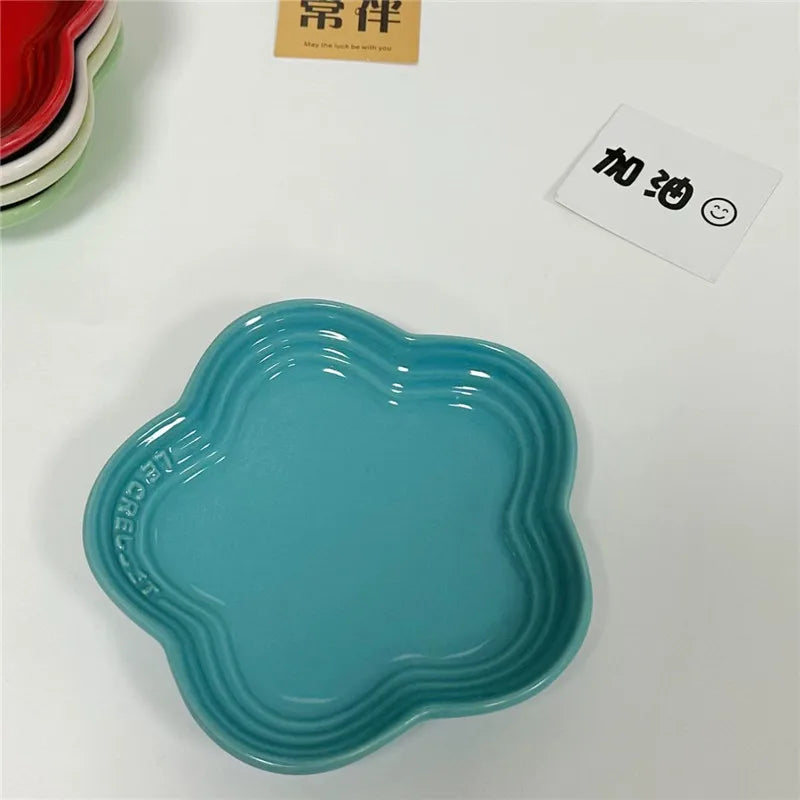 5'' Extra-Wide Elevated Cat & Dog Bowl – Anti-Vomiting, Whisker-Friendly Ceramic Pet Feeder
