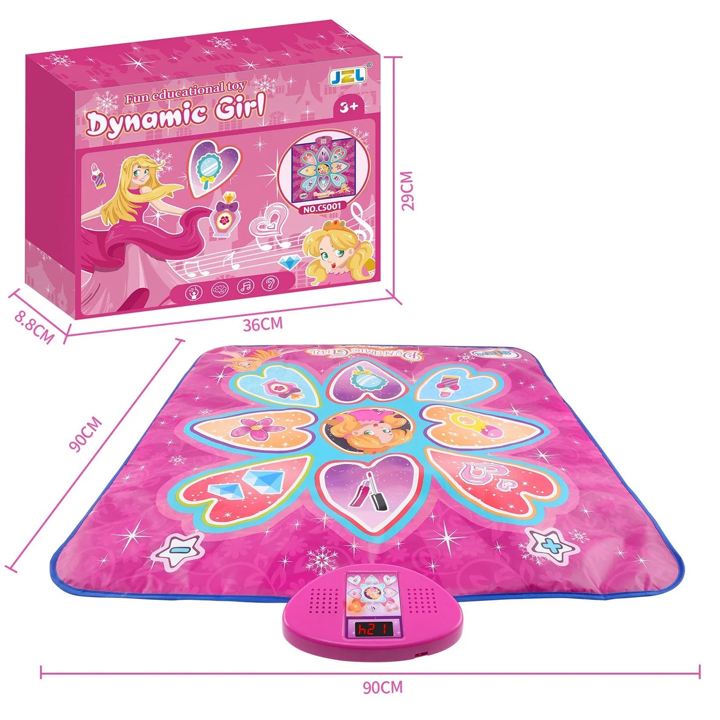 Children Kids Electronic Dance Mat Wholesale Floor Games Toy Musical Playmat Novelty & Gag Toys Carpet