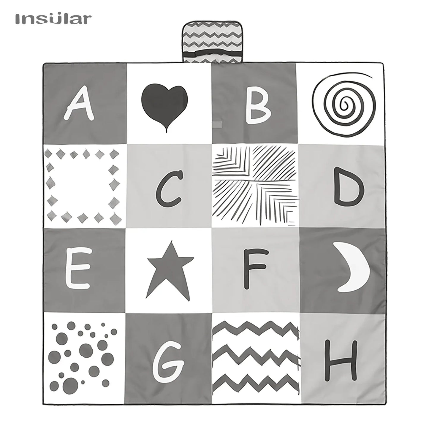 Foldable Baby Play Mat Non Slip Waterproof Durable Educational Children's Carpet In The Nursery Climbing Pad Kid Activitys Games