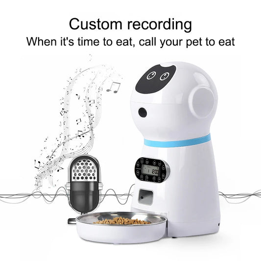Intelligent Automatic Pet Feeder – Precise Cat & Dog Feeding Device