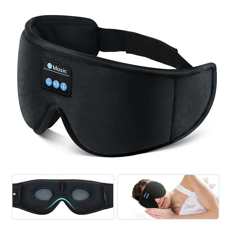 3D Bluetooth Headphones Mask