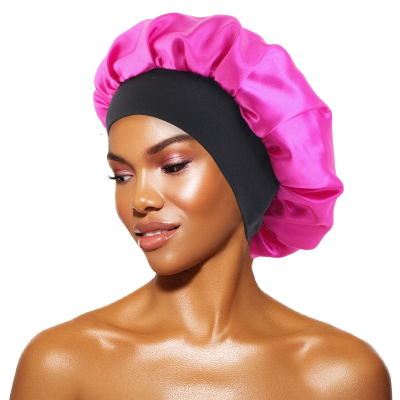 Satiin Elastic BandB Head Cap