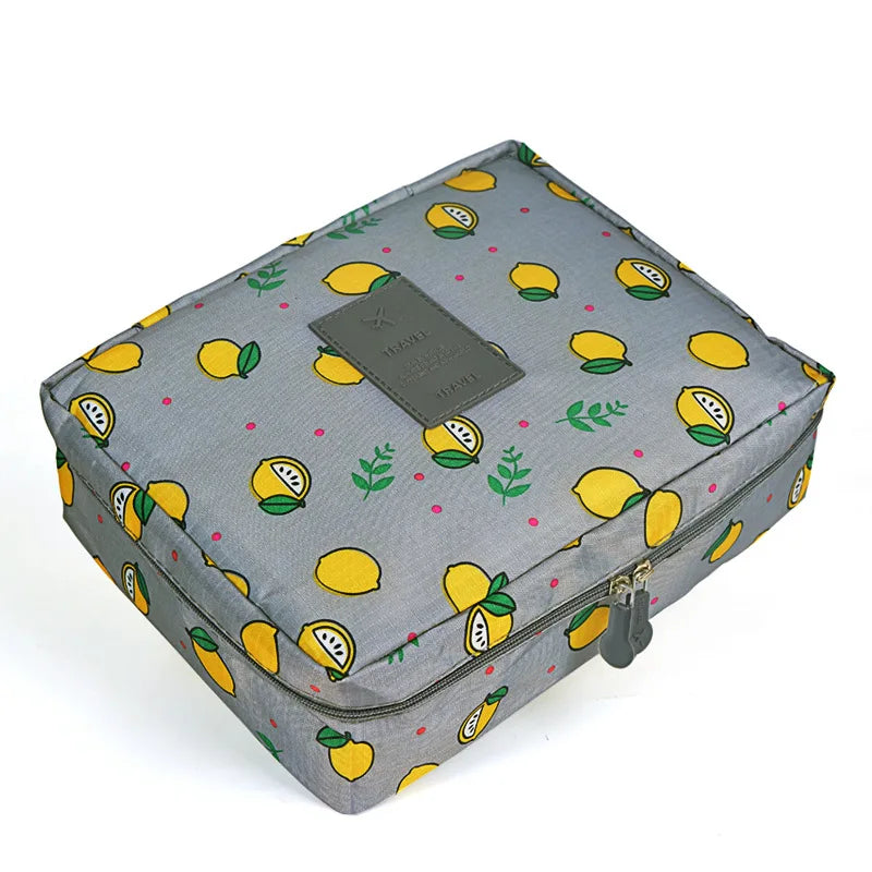 Women's Portable Waterproof Toiletries Organiser Cosmetic Bag