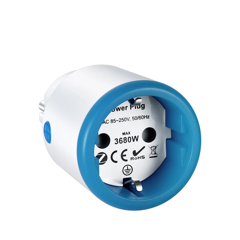 Smart Zigbee Plug Socket 3680W 16A Power Energy Monitoring Timer Switch