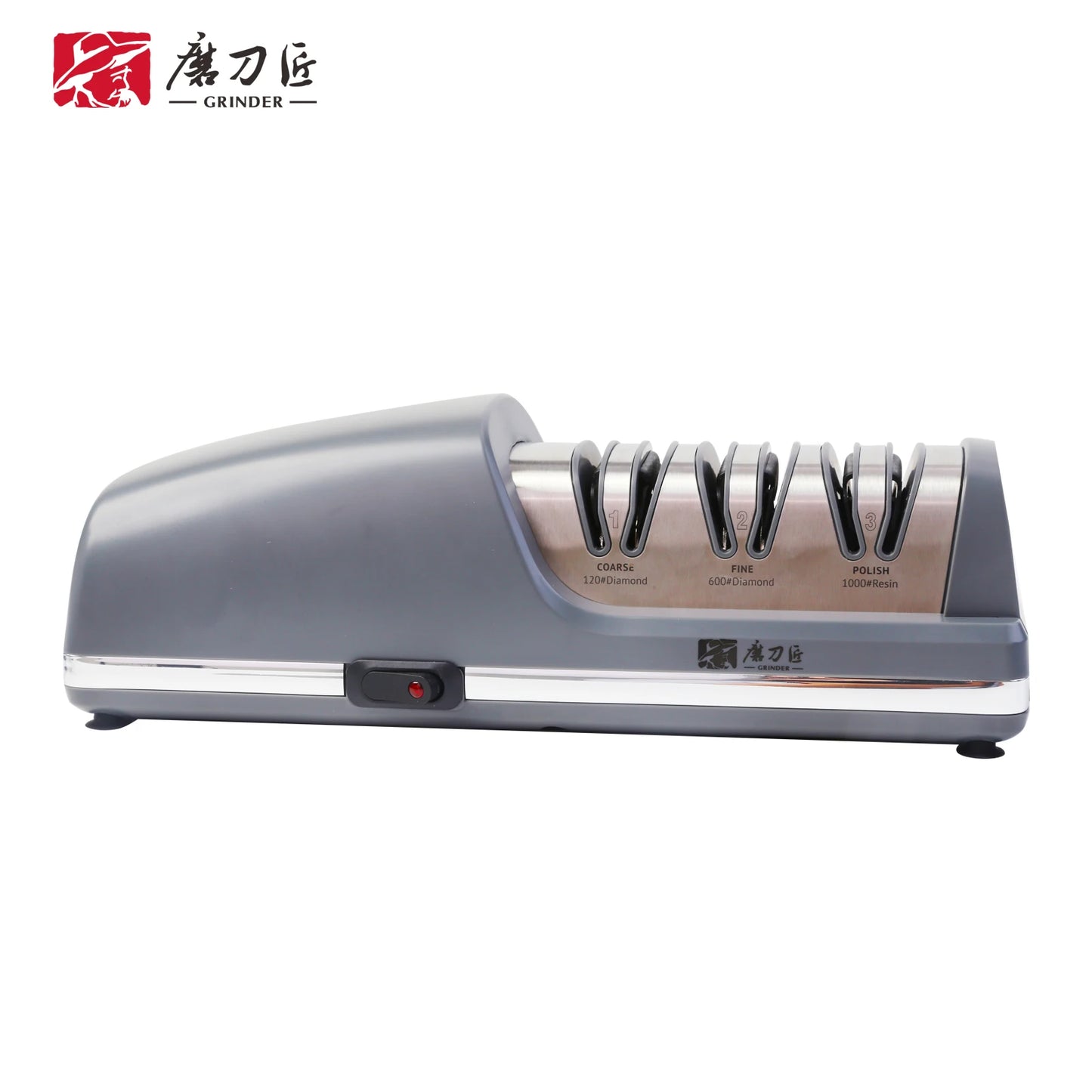 TG2403 Electric Knife Sharpener 15-Degree Bevel Grinding Kitchen Knife Specialized Features sharpening and polishing functions