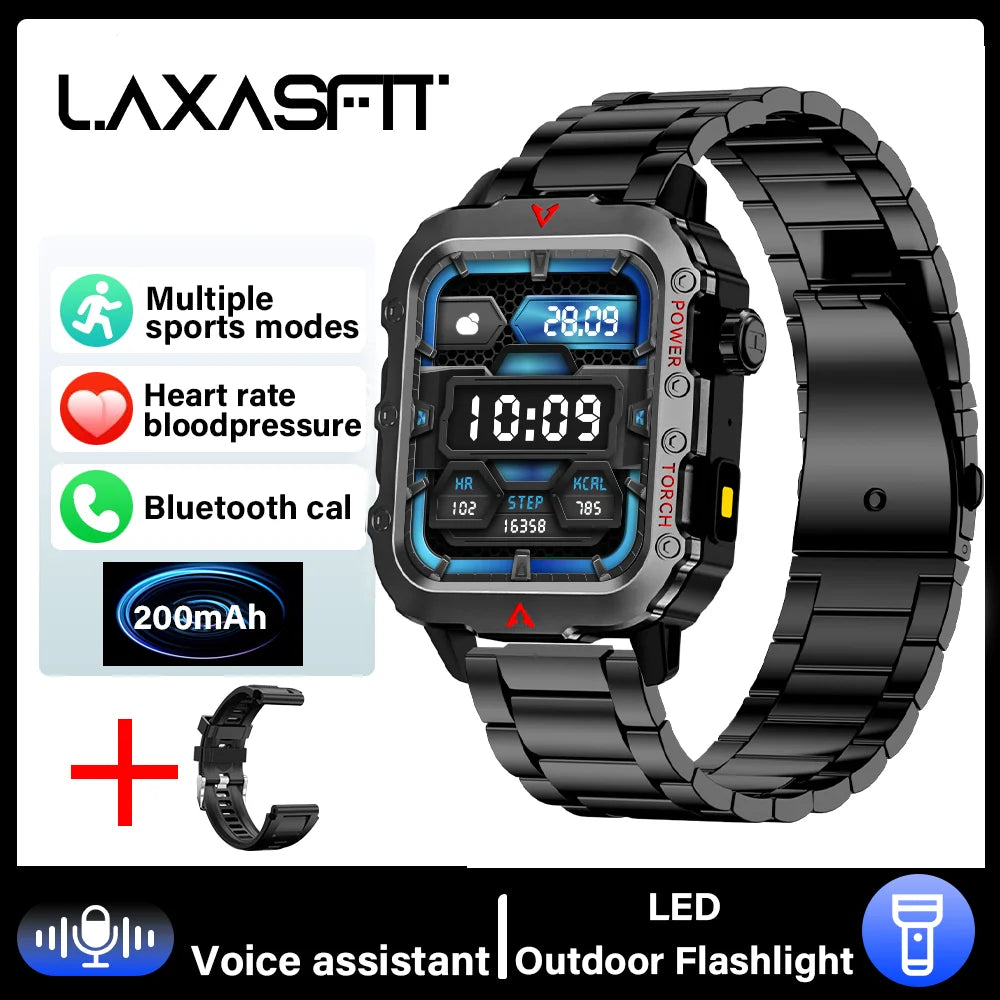 LAXASFIT LED Bluetooth Smart Watch