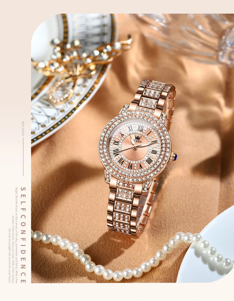 Stainless Steel  Diamond Watch