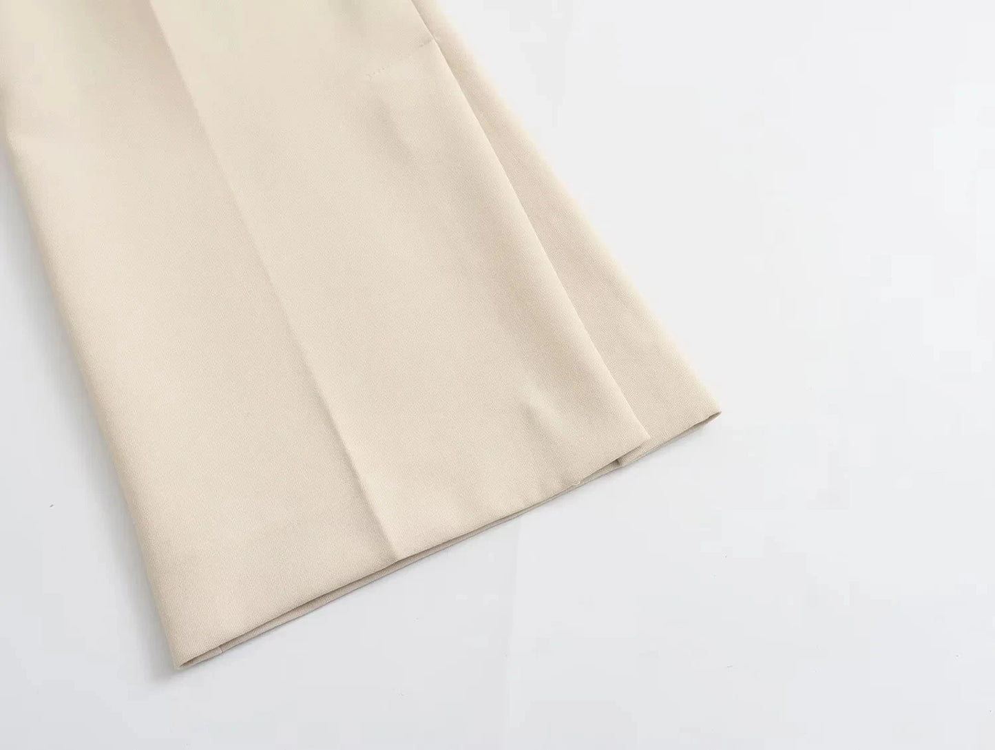 Trafza Elegant Sleeveless Tank Tops for Summer - Slim-fitting Medium Length Plain Design with Buttons - Skinny Fit