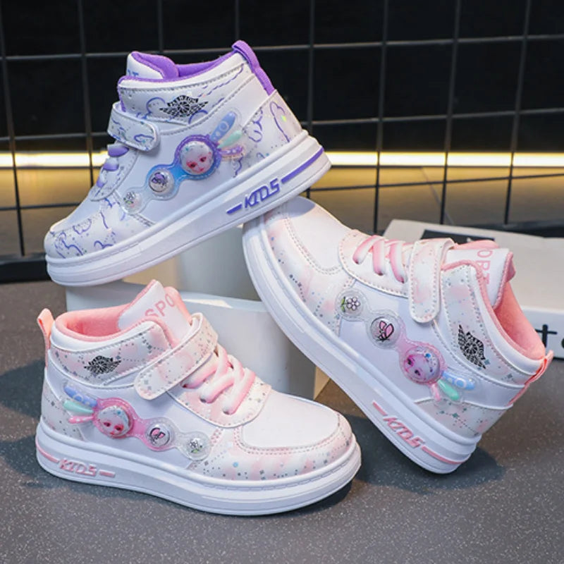 Girls’ Casual Elsa Princess Shoes – Stylish and Comfortable Footwear