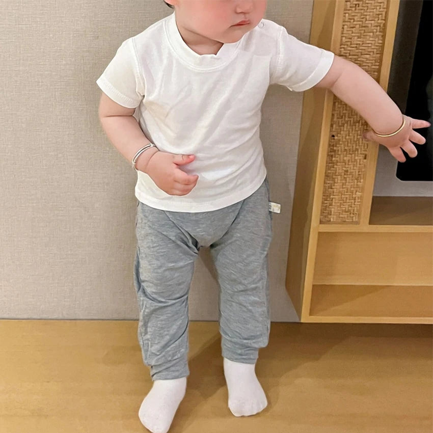 Kids Newborn Baby Summer Short Sleeved T-shirt Funny Best Mama Ever Print Cotton Tops infant boy and girl Tshirt Toddler Tees