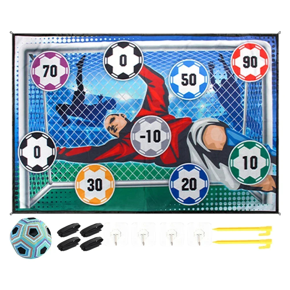Soccer Game Mat With Adhesive Balls Soccer Toys Football Table Gift Children Football Training Carpet Kids Football Game Gifts