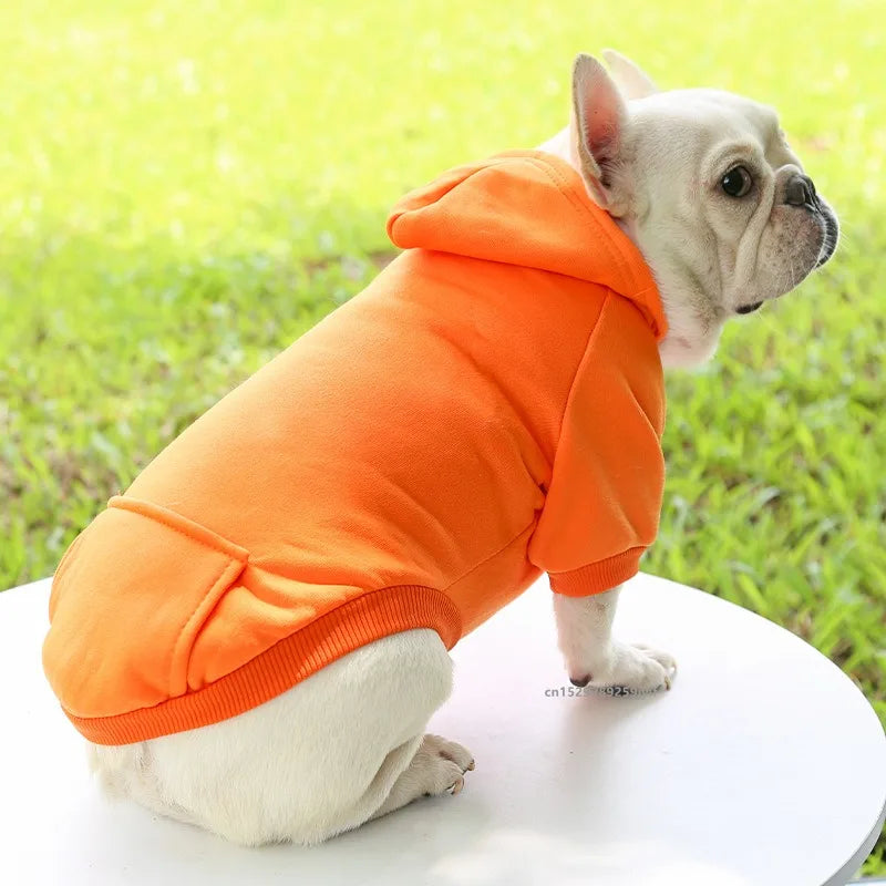 Pet Winter Hooded Sweatshirt