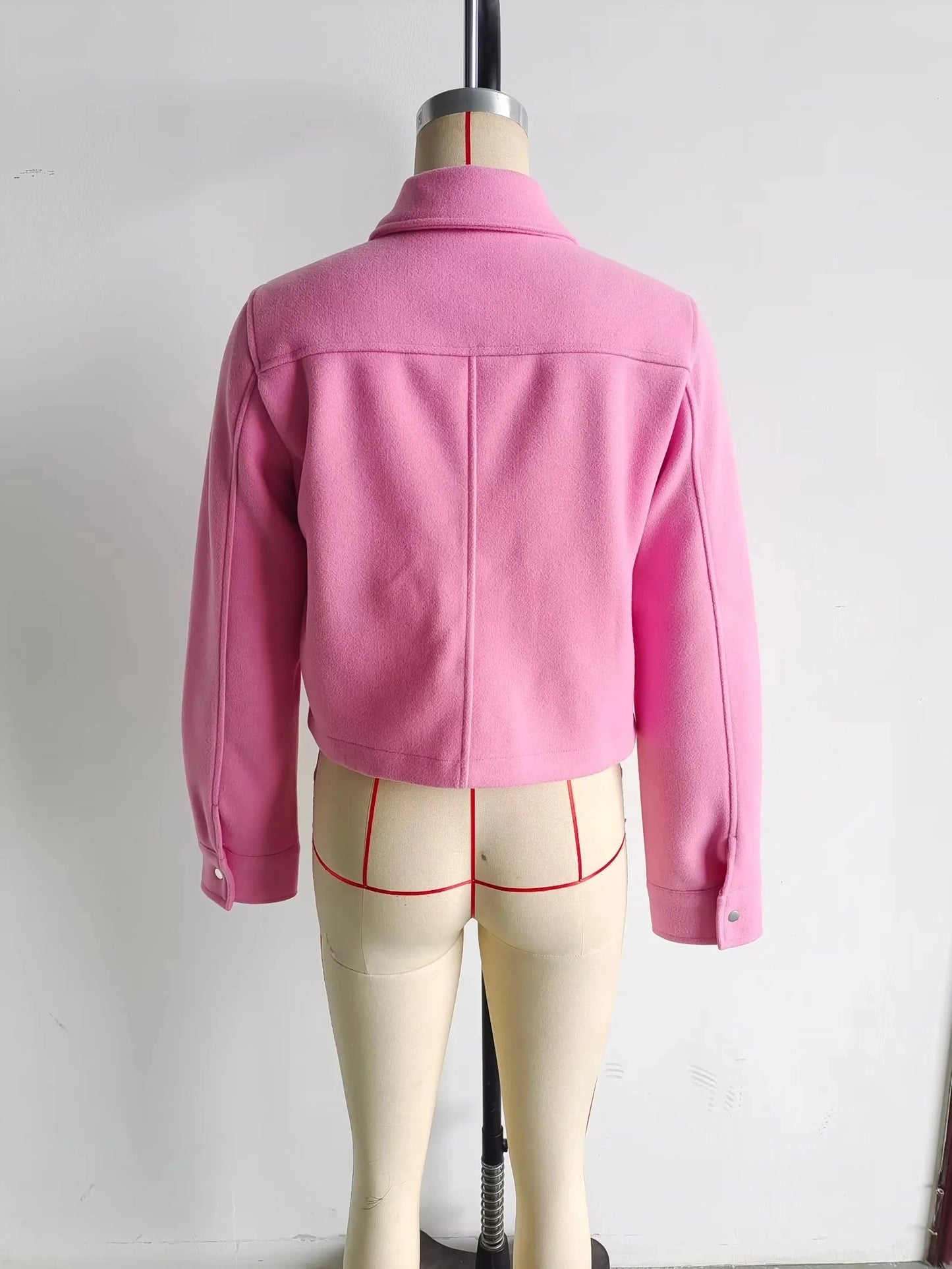Womens Autumn Long Sleeve Jacket