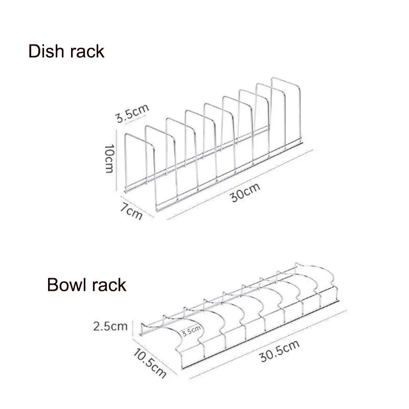 Kitchen Bowl Dish Organiser