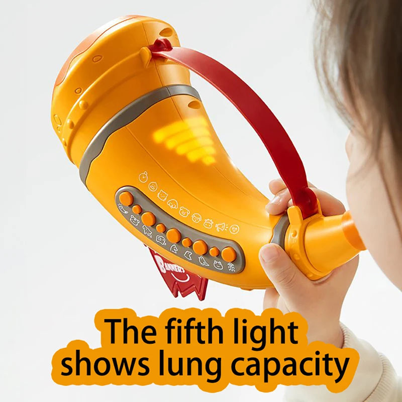 Animal Caller Electronic Toy – Horn-Style Sound Maker with Elephant, Tiger, Wolf, Cat, Dog, Cow, and Bird Sounds for Kids