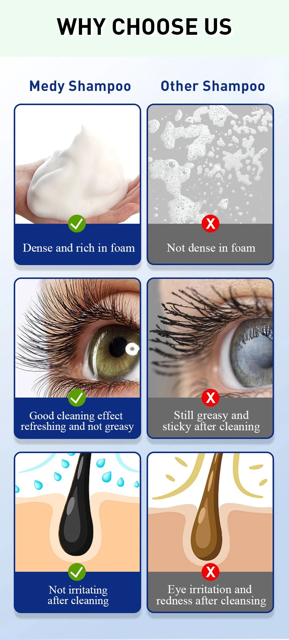Eyelash Foam Shampoo