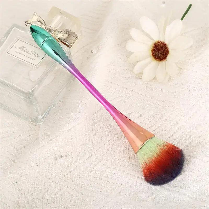 Rose Gold Professional Powder Blush Brush