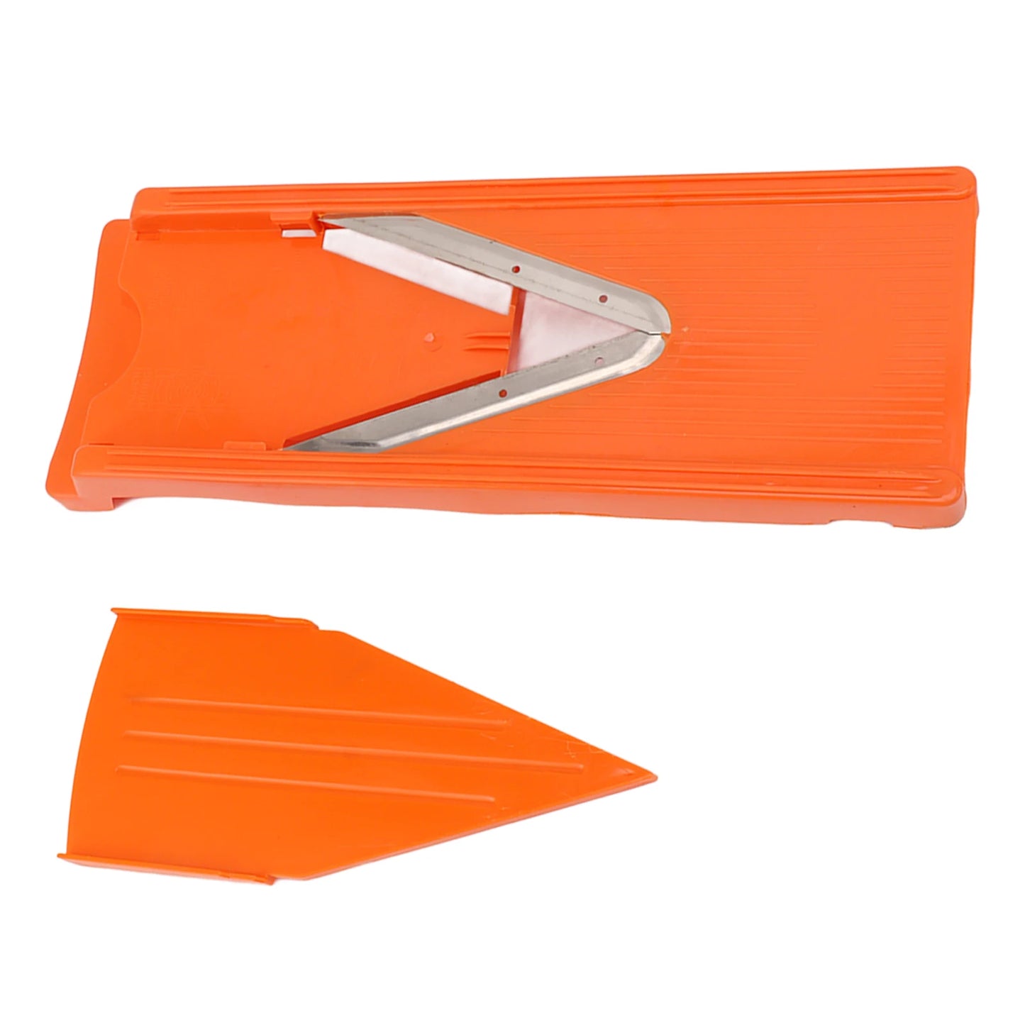 V Blade Mandoline Cutter Vegetable Cutter Stainless Steel Blade Hand Protector Cooking Tool Practical Large Frame for Kitchen