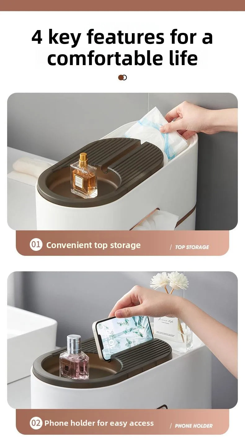 Bathroom Bedroom Narrow  Floor Standing Storage Rack No Installation Required Bathroom Organizer Bedroom Storage Solution