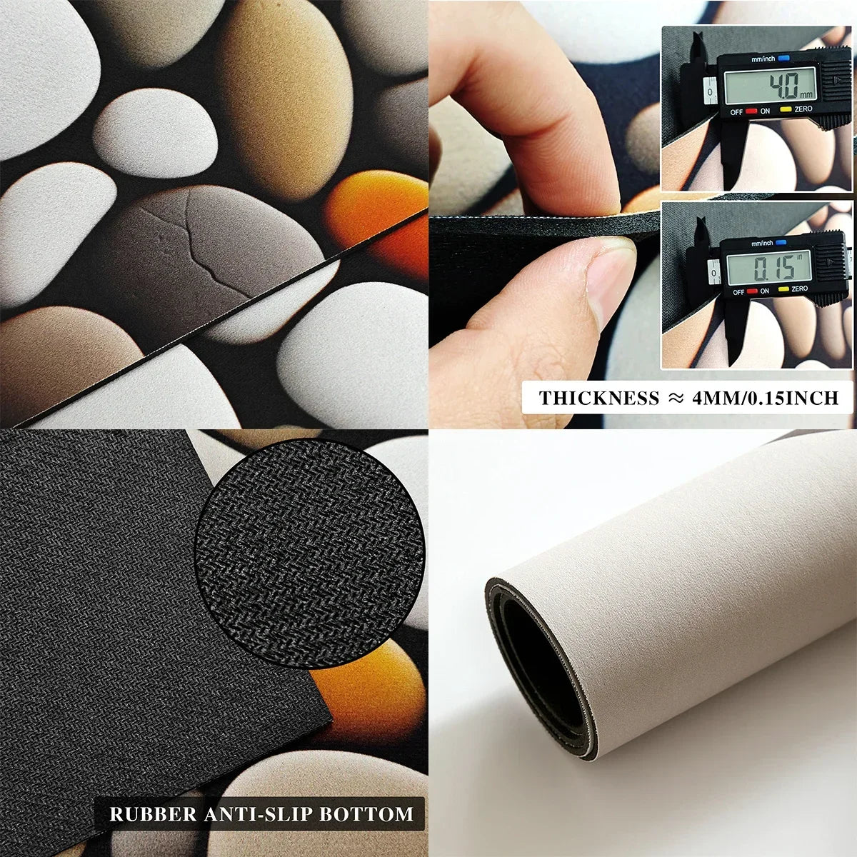 Kitchen Rug Super Absorbent Kitchen Mat for Floor Non-slip Rugs Bathroom Mat Washable Kitchen Carpet