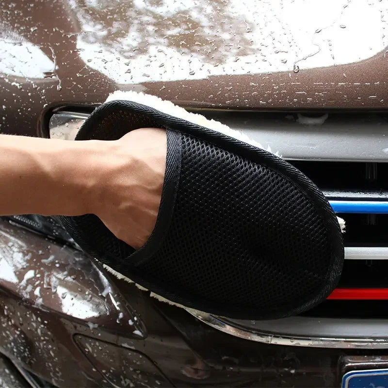 Car Washing Wool Gloves