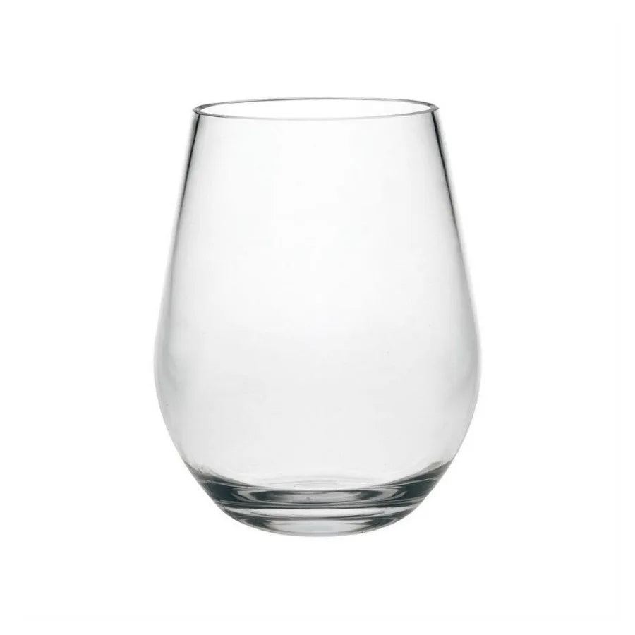 Oval Halo Tritan Glasses Drinking Set of 4 Hi Ball 20oz Plastic Drinking Glasses BPA Free Cocktail Glasses Drinkware Set Plasti