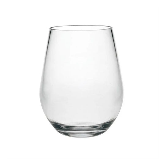 Oval Halo Tritan Glasses Drinking Set of 4 Hi Ball 20oz Plastic Drinking Glasses BPA Free Cocktail Glasses Drinkware Set Plasti