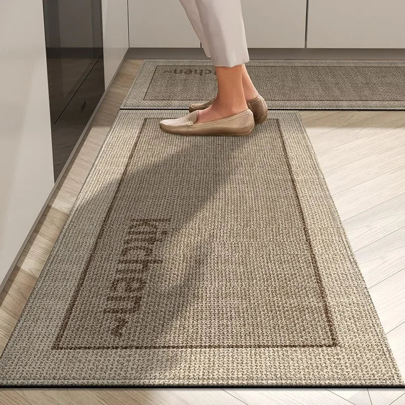 Kitchen Floor Mat Non-slip Carpet Anti-slip Wear-resistant Home Decor Long Rug