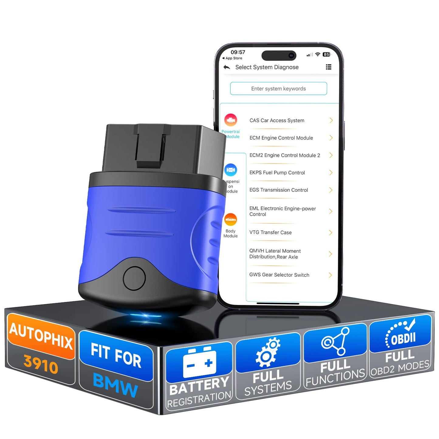 AUTOPHIX 3910 Bluetooth Scanner