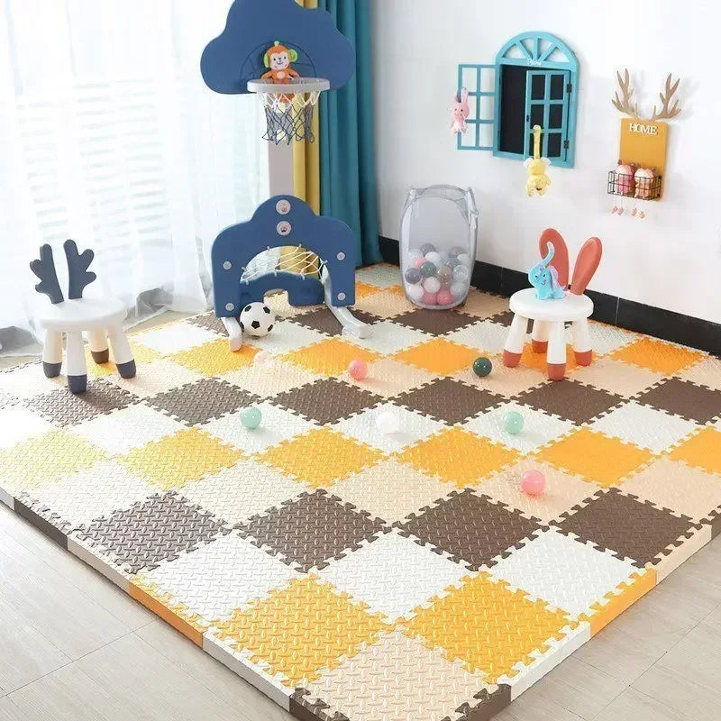Baby Play Mat EVA Foam Interlocking Anti-Slip Sports Rug Family Children's Room Game Puzzle Carpet Anti-fall Carpet Baby Toys