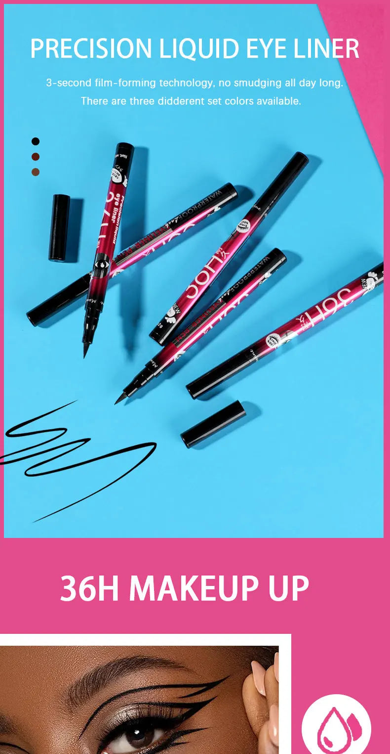 Non Smudging Smooth Liquid Eyeliner
