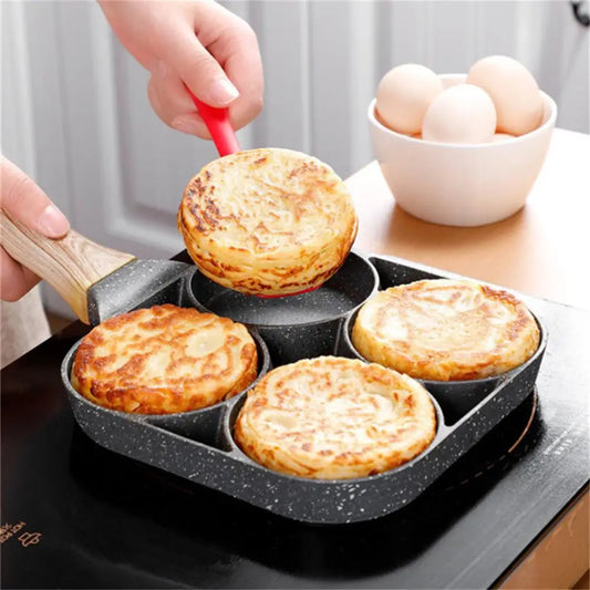 4 Hole Nonstick Cooking Pan
