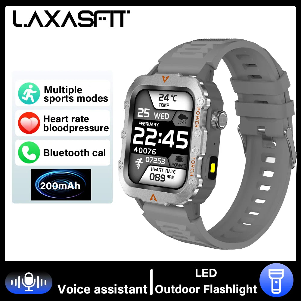 LAXASFIT LED Bluetooth Smart Watch