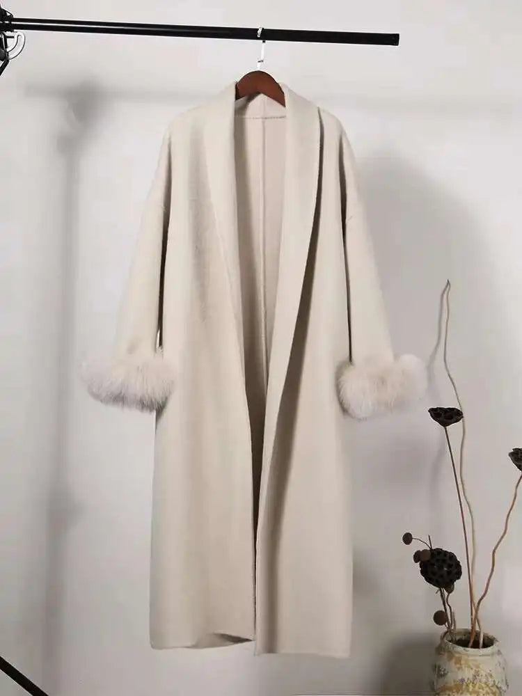 Elegant Lady Overcoat