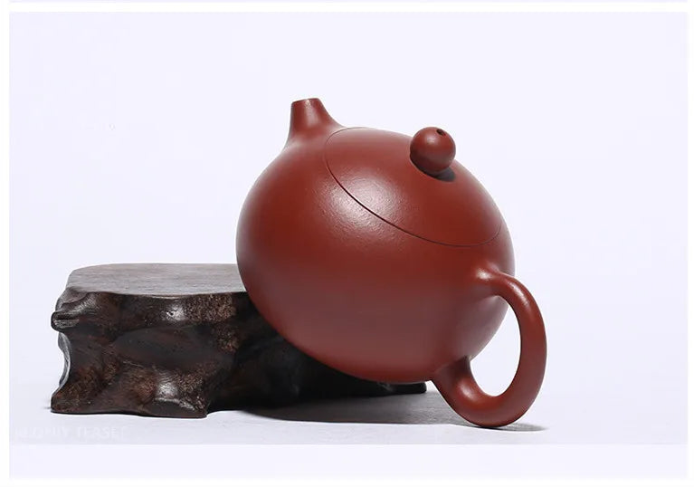 90ml Yixing Purple Clay Teapots Authentic Dahongpao Xishi Tea Pot Ball Hole Filter Kettle Handmade Boutique Zisha Tea Set