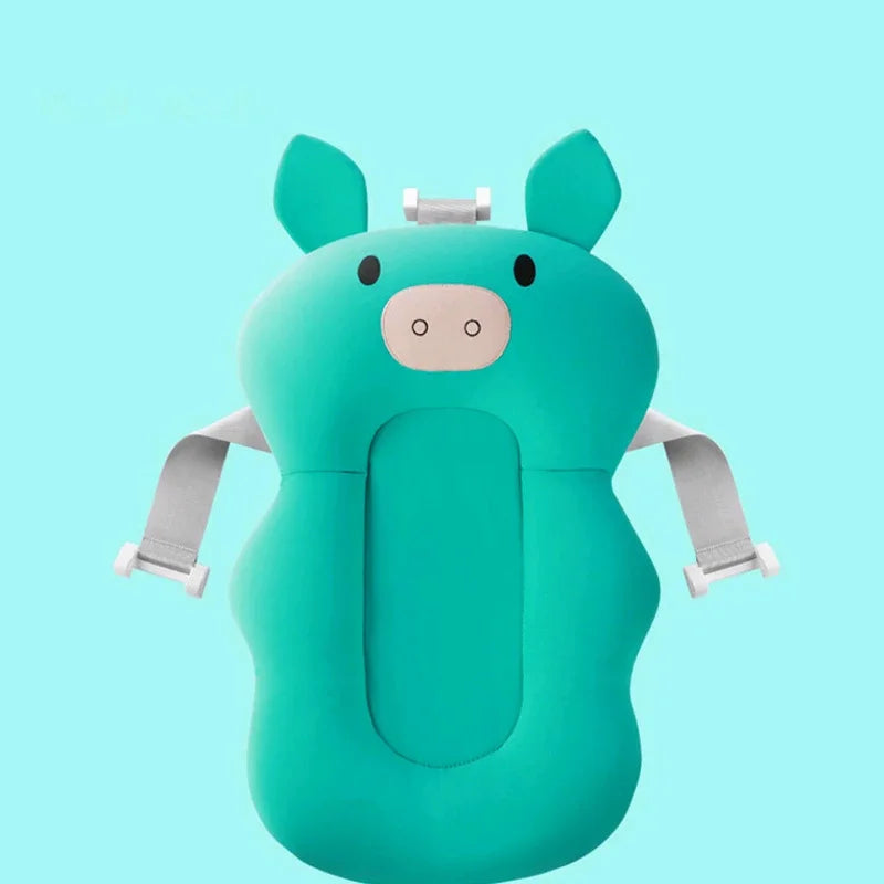 Baby Bath Seat Support Mat Shower Safety Tub Pad Newborn Bathtub Recliner Infant Anti-Slip Soft Comfort Body Cushion Baby Stuff