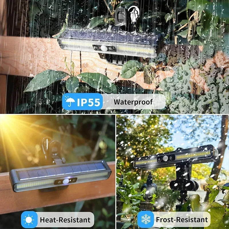 LED Clip On Solar Fence Lights