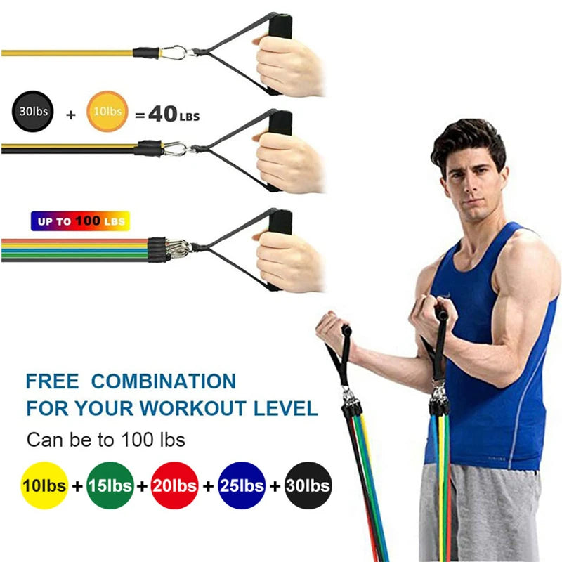11pc Pull Rope Set