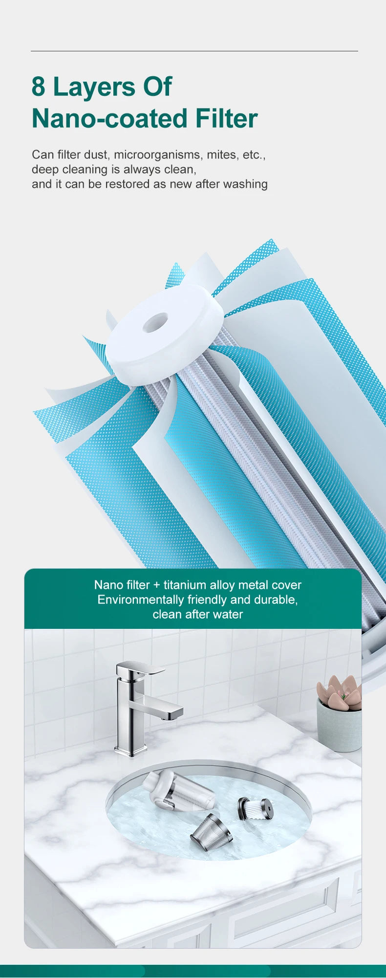 Multifunctional Handheld Vacuum Cleaner