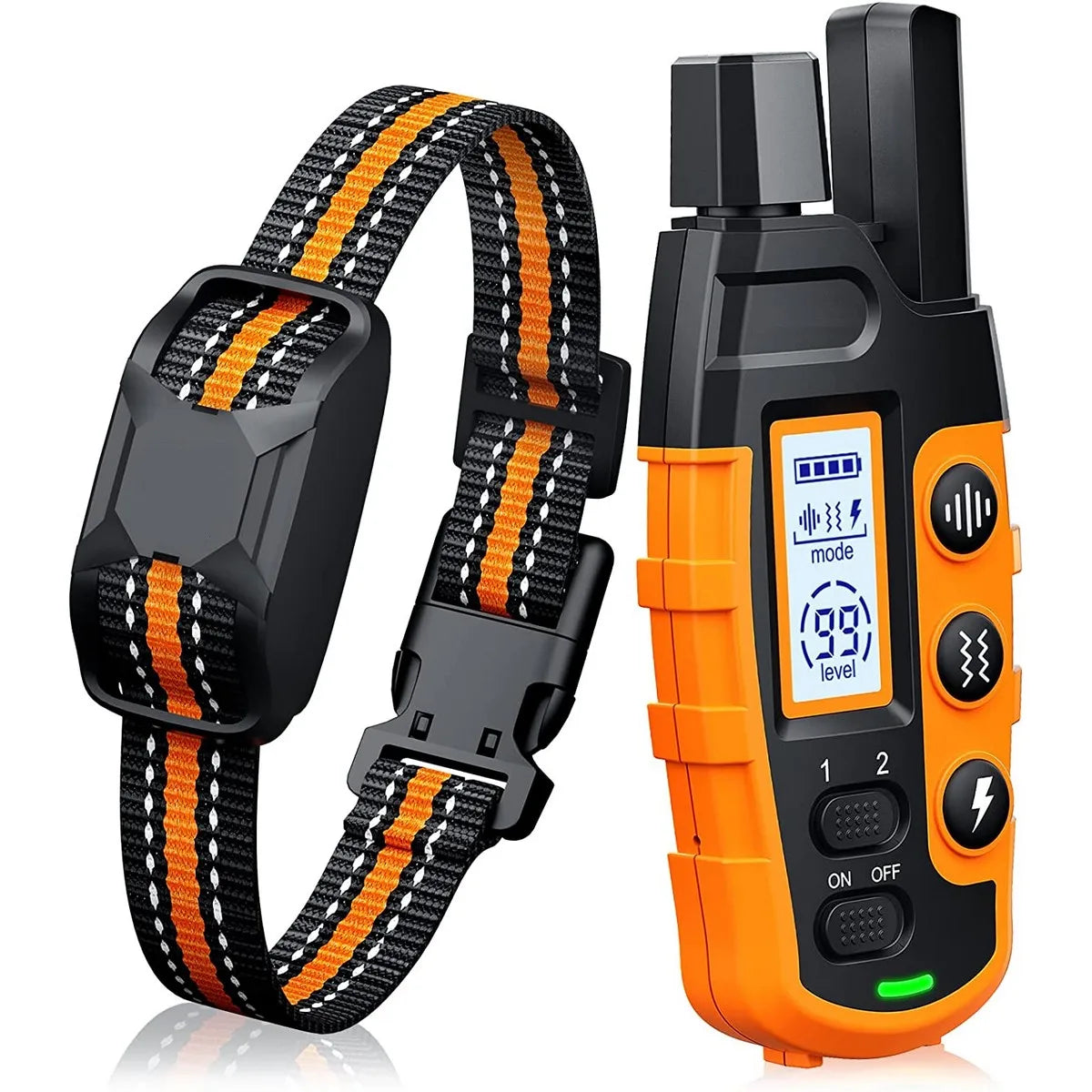 3300Ft Dog Training Collar with Remote Rechargeable Waterpro of E Collar Beep Vibration Shock High Quality Pet Training