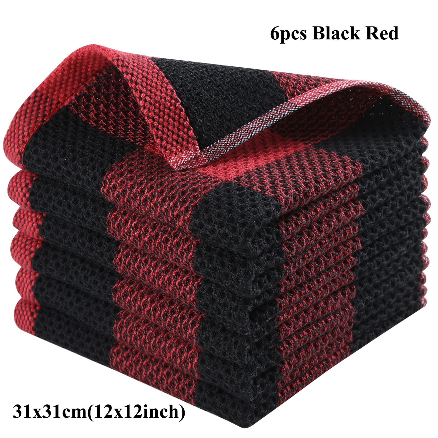 Olanly 100% Cotton Dish Cloth Towels