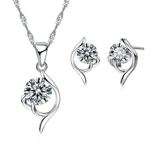 Sterling Silver Jewelry Set