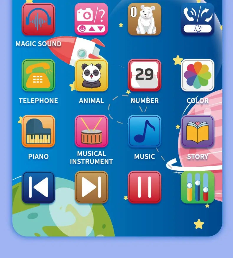 Educational Baby Music Phone Toy