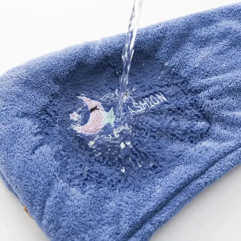 Absorbent Women Head Towel Dry Hair Hat