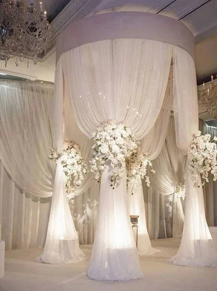 Wedding Decoration Adjustable Pipe Drape Stands Backdrop Event Aluminum Backdrop Stand Pipe