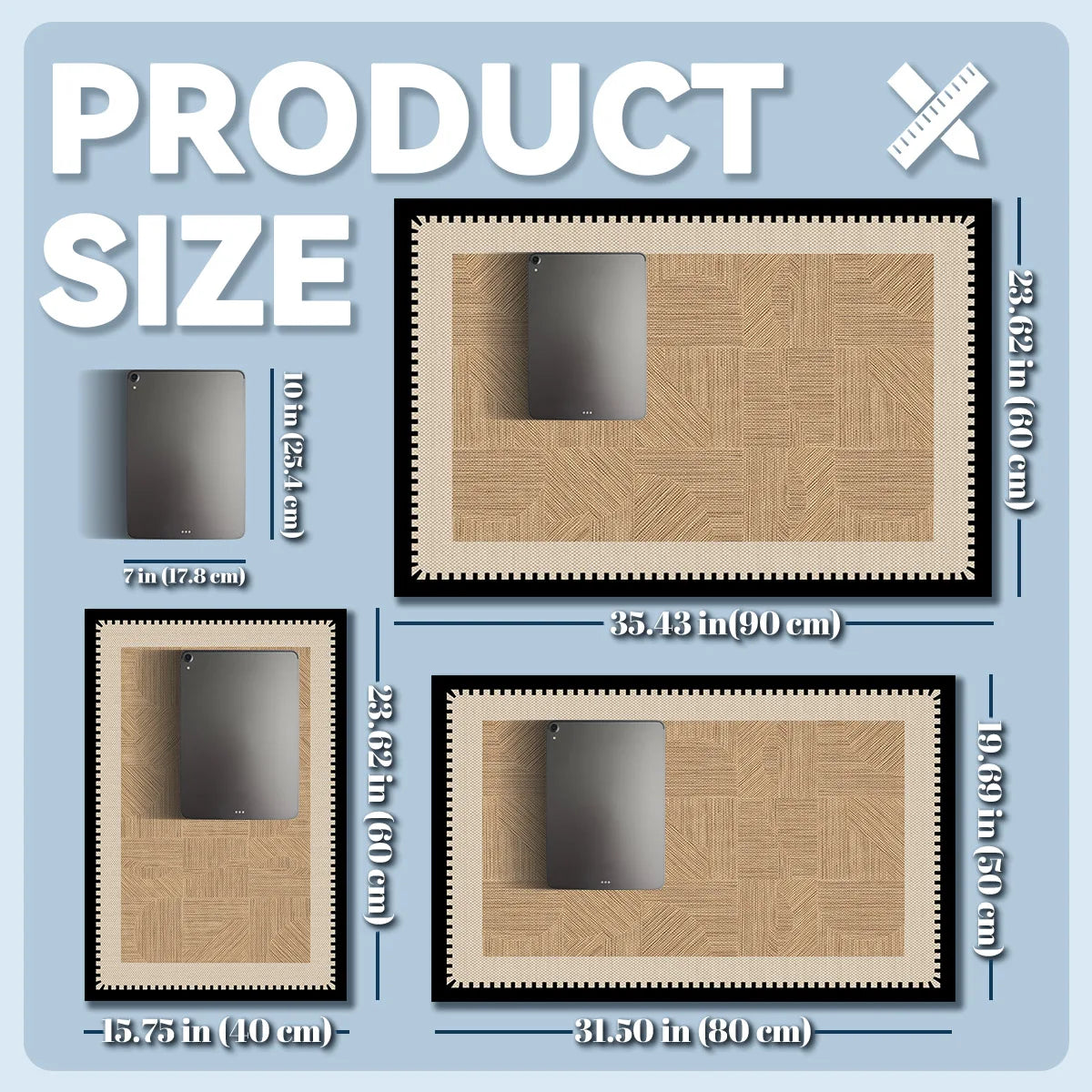 Luxury Vintage Diatomite Bath Mat Bathroom Carpet Super Absorbent Shower Foot Mats Non Slip Quick Dry Toilet Room Rugs Doormat